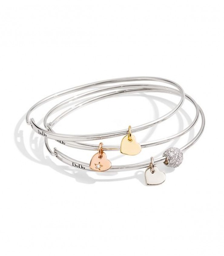 Bracciale Bangle In Argento Sterling 925 Donna – 4mm, 5 Grammi (WJS22114) - 3