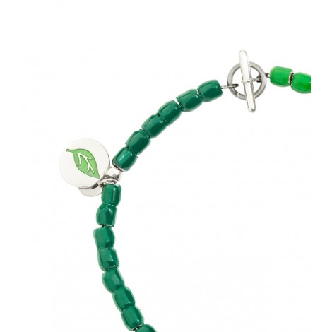 Bracciale Dodo Mini Granelli Tenaka Verde Dettaglio