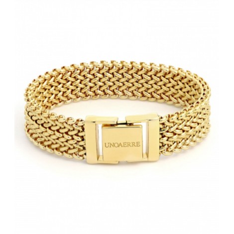 Bracciale Unoaerre Bronzo Gold Fascia 18 CM