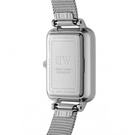 Daniel Wellington Orologio Solo Tempo Quadro Silver DW00100486