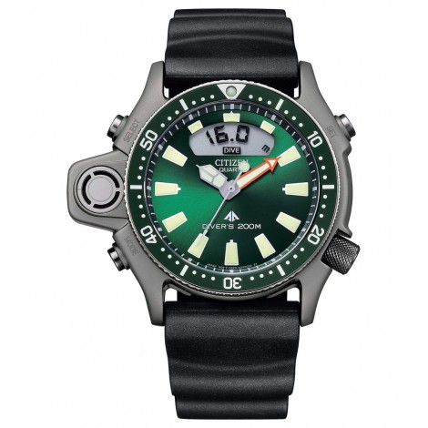 Orologio Citizen Promaster Aqualand Acciaio Verde JP2007-17X