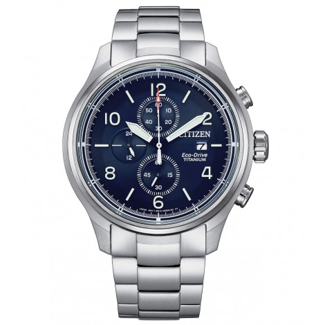 Orologio Citizen Crono SuperTitanio 0810 Silver Blu CA0810-88L