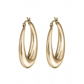 Breil Hyper TJ3045 Acciaio Dorato Orecchini Donna