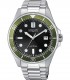 Orologio Solo Tempo Vagary By Citizen Aqua39 Nero Verde VD5-112-53