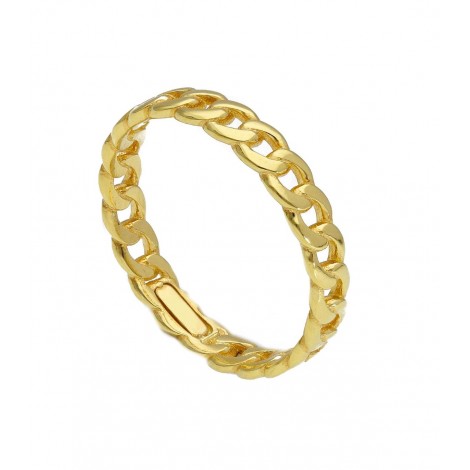 Anello Fedina Raggi Groumette Oro Giallo 9Kt