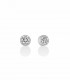 Orecchini Miluna Collezione Diamantissima Argento 2 Diamanti 0,01 G SI Tondo ERD2614