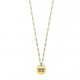 Collana Donna Kidult Never Give Up Oro 751098