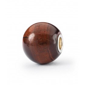Beads Occhio Di Tigre Trollbeads Giardino Dei Sensi Edizione Autunno 2022 Rotondo Rosso Grande