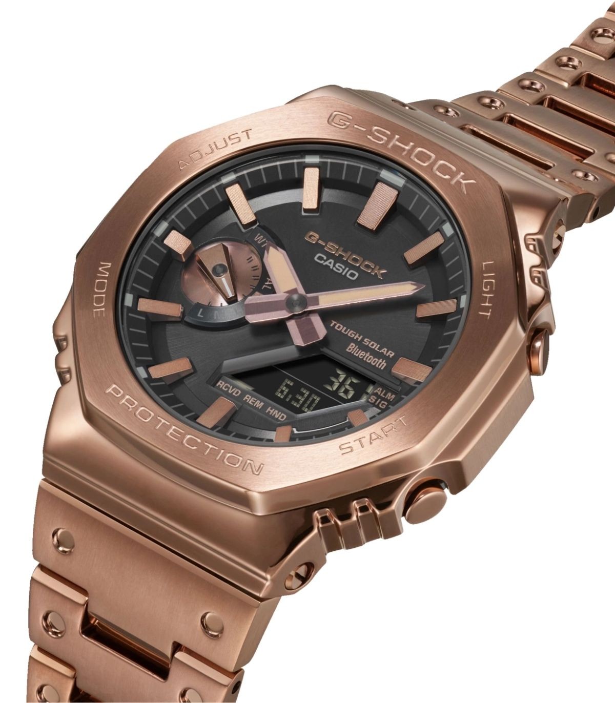 Casio G Shock 2100 Classic GM B2100GD 5AER Acciaio Orologio Uomo MiRaggi