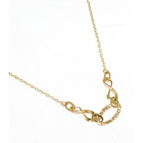 Collana Fantasia Infinito Oro Giallo 18kt