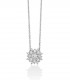 Collana Miluna Oro Bianco 9kt Diamante 0,03 ct G SI CLD4449