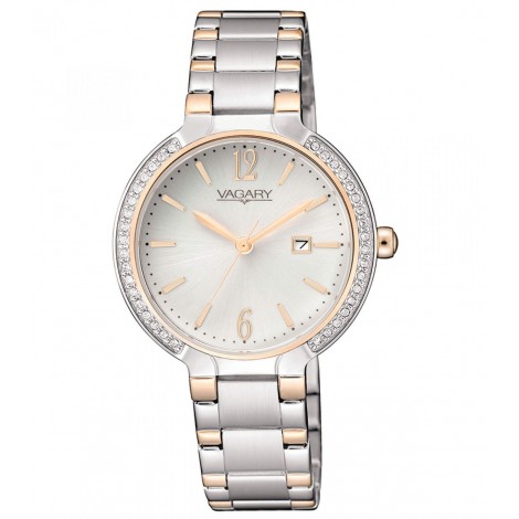 Orologio Vagary Flair Lady 32mm Acciaio Cristalli IU3-096-11