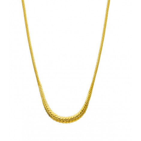 Collana Maglia Spina Scalare Oro Giallo 18kt