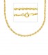 Collana Maglia Iride Filo Oro Giallo 18kt