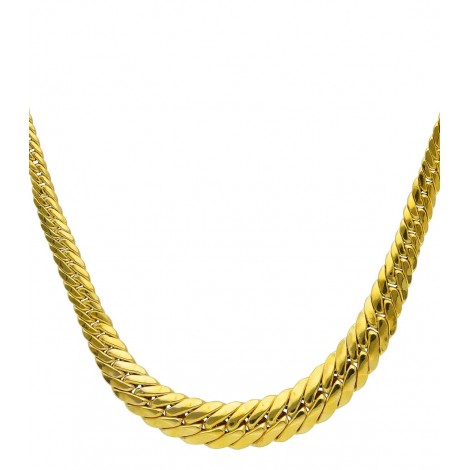 Collana Maglia Spina Scalare Oro Giallo 18kt