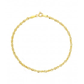 Bracciale Maglia Iride Filo Oro Giallo 18kt
