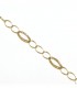 Bracciale Ovali Lavorati Oro Giallo 18kt