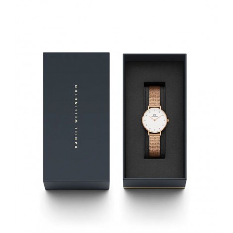 Daniel Wellington Orologio Solo Tempo Petite Lumine Pressed Melrose DW00100528