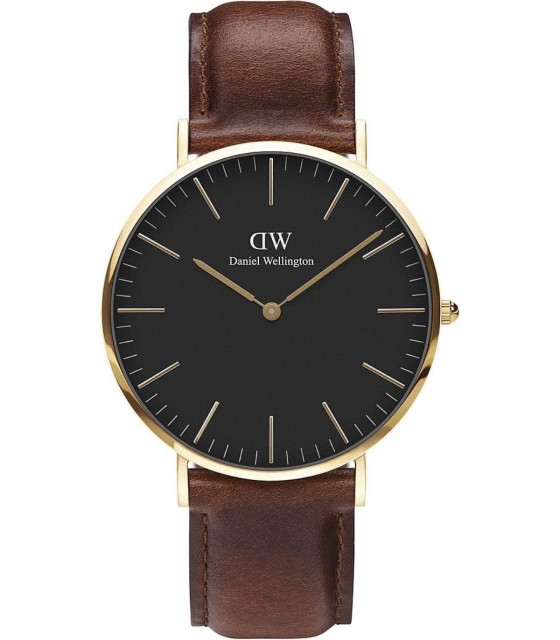 Daniel Wellington Classic Glasgow Rose Gold 40mm Armbanduhr (Gebraucht) in Nidau für CHF 39