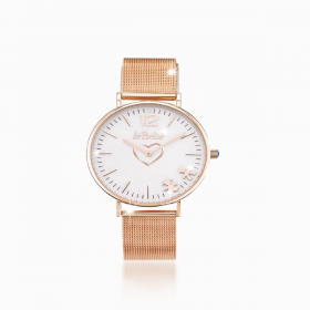 Le Bebé Orologio Donna i Battiti Oro Rosa OLB361-01R