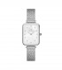 Daniel Wellington Orologio Solo Tempo Quadro Lumine Pressed Silver DW00100580