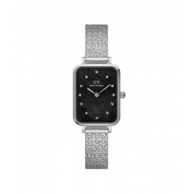 Daniel Wellington Orologio Solo Tempo Quadro Lumine Pressed Silver DW00100581