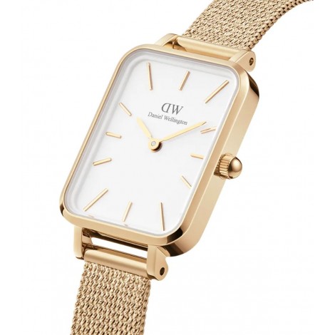 Daniel Wellington Orologio Solo Tempo Quadro Pressed Evergold DW00100556