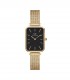 Daniel Wellington Orologio Solo Tempo Quadro Pressed Evergold Black DW00100557