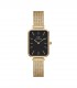 Daniel Wellington Orologio Solo Tempo Quadro Pressed Evergold Black DW00100557