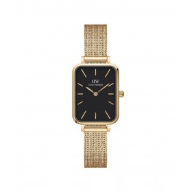 Daniel Wellington Orologio Solo Tempo Quadro Pressed Evergold Black DW00100557