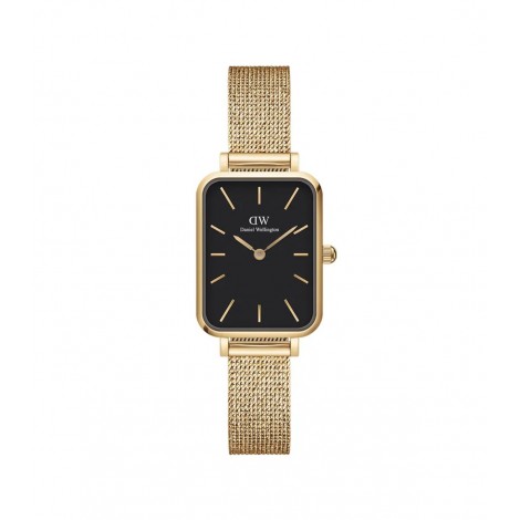 Daniel Wellington Orologio Solo Tempo Quadro Pressed Evergold Black DW00100557