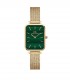 Daniel Wellington Orologio Solo Tempo Quadro Pressed Evergold Verde DW00100561