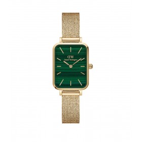 Daniel Wellington Orologio Solo Tempo Quadro Pressed Evergold Verde DW00100561