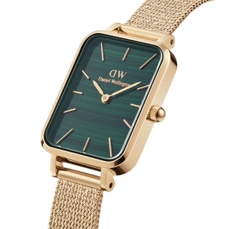 Daniel Wellington Orologio Solo Tempo Quadro Pressed Evergold Verde DW00100561