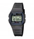 Orologio Unisex Casio Vintage Nero F-91W-1YER