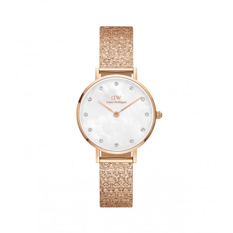 Daniel Wellington Orologio Solo Tempo Petite Lumine Pressed Madreperla Melrose DW00100590