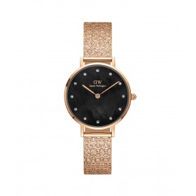 Daniel Wellington Orologio Solo Tempo Petite Lumine Pressed Madreperla Nero DW00100591
