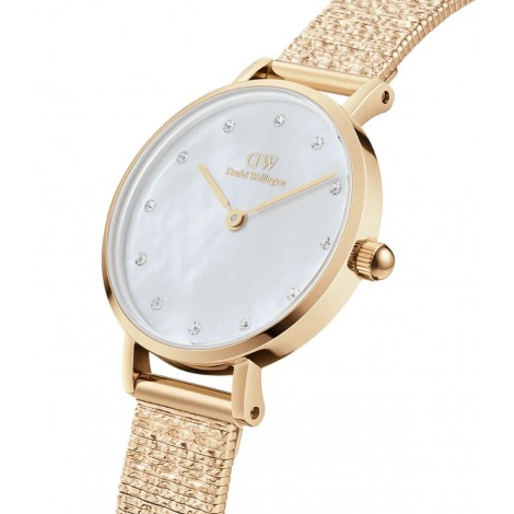 Daniel Wellington Orologio Solo Tempo Petite Lumine Pressed Madreperla Bianco DW00100594