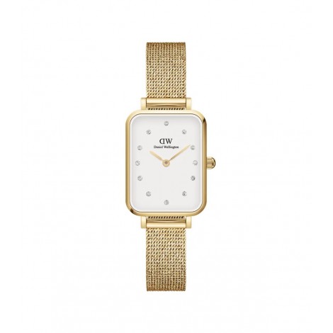 Daniel Wellington Orologio Solo Tempo Quadro Lumine Pressed Gold DW00100599