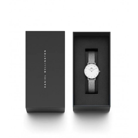 Daniel Wellington Orologio Solo Tempo Petite Lumine Pressed Sterling DW00100602