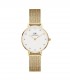 Daniel Wellington Orologio Solo Tempo Petite Lumine Pressed Evergold DW00100604