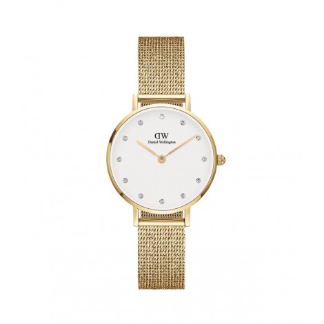 Daniel Wellington Orologio Solo Tempo Petite Lumine Pressed Evergold DW00100604