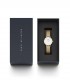 Daniel Wellington Orologio Solo Tempo Petite Lumine Pressed Evergold DW00100604