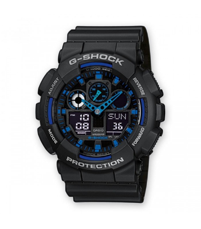 Orologio Uomo Casio G-Shock Classic GA-100-1A2ER Orologio Uomo Casio G-Shock Classic GA-100-1A2ER