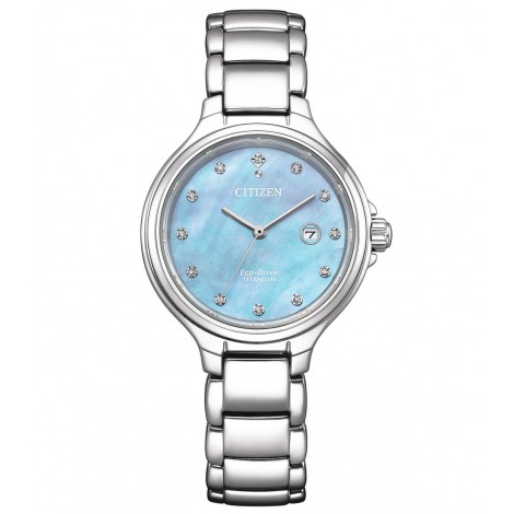 Orologio Citizen Lady Super Titanio Eco Drive Solo Tempo EW2680-84N