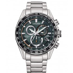 Orologio Uomo Citizen Radiocontrollato H660 Acciaio Verde CB5914-89X