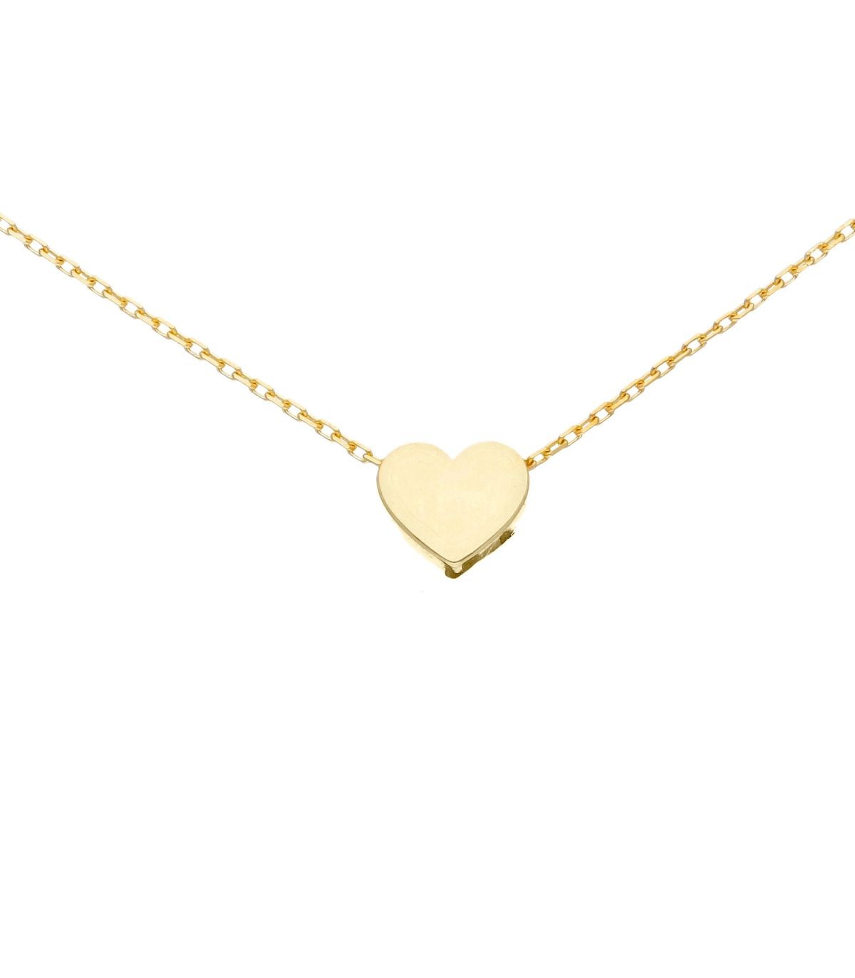 RADLEY Hello Love Collana Donna Oro Rosa Con Cuore Centrale In Argento E Quarzo, Regolabile, In Confezione Regalo