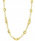 Collana Ovali Lisci Oro Giallo 18kt