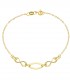 Bracciale Infiniti Centrali Oro Giallo 18kt