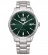 Orologio Uomo Citizen Meccanico Automatico C7 Acciaio Verde NH8391-51X